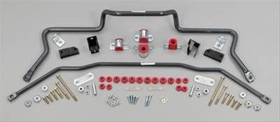 ST Suspensions Sway Bar Sets 52168 Bars, Front and Rear, Solid, Steel, Black Powdercoated, for use on Honda®, Kit thumbnail 1
