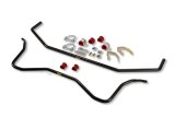 ST Suspensions Sway Bar Sets 52235 Bars, Front and Rear, Solid, Steel, Black Powdercoated, Volkswagen, Kit thumbnail 2