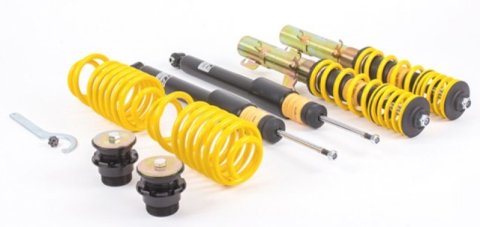 ST Suspensions XA Coilover Kits 182100BP Height, Rebound Adjustable Kit; Audi A5 (B9) Sportback Quattro thumbnail 2
