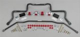 ST Suspensions Sway Bar Sets 52166 Bars, Front and Rear, Solid, Steel, Black Powdercoated, for use on Acura®, Honda®, Kit thumbnail 1
