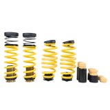 ST Suspensions Adjustable Lowering Springs 273100BK Springs, Height, Front and Rear, Yellow Powdercoated, Use with Factory Dampers, Audi, Kit thumbnail 8