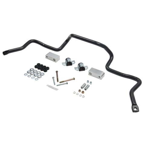 ST Suspensions Front Sway Bars 50157 Bar, Front, Solid, Steel, Black Powdercoated, 1 in. Diameter, for use on Acura®, Honda®, Kit