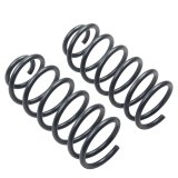 ST Suspensions Sport Springs for 1985-1992 CAMARO, FIREBIRD - 68305 Lower Springs, Coil, Rear, Silver, Chevy, Pontiac, Pair thumbnail 1