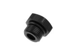 Redhorse Performance 814 Series AN O-Ring Port Plugs 814-06-2 Fitting, Plug, -6 O-Ring, Aluminum, Black Anodized, Each thumbnail 2