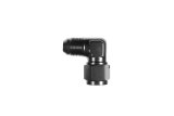 Redhorse Performance 8290 Series Couplers 8290-04-04-2 Fitting, Coupler, Union, AN to AN, 90 Degree, Aluminum, Black Anodized, -4 AN, -4 AN, Swivel, Each thumbnail 2