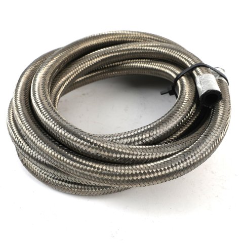 Redhorse Performance 200 Series Standard Stainless Steel Hose -8 AN 10 ft. 200-08-10 Hose, Series, Braided Steel, AN, Length, Each