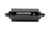 Redhorse Performance 4651 Series 100 Microns Fuel Filter with -10 AN Inlet Size 4651-10-2-100 Filter, Inline Mount, Aluminum, Black Anodized, Microns, Male Inlet/Outlet, Each thumbnail 5