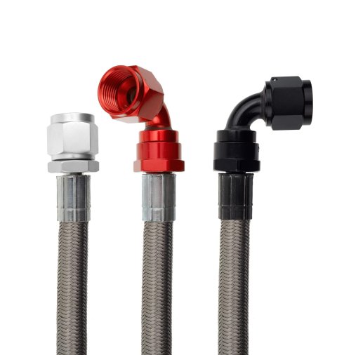 Redhorse Performance 303 Series PTFE Hose -6 AN 3 ft. 303-06-3 Hose, Series, Braided Stainless Steel, Lined, AN, Length, Each