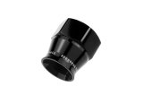 Redhorse Performance 1200 Series Reuseable PTFE Hose Ends 1200-06-2 Ends, Series, Reuseable, PTFE, -6 AN Female Threads, Reusable swivel, Straight, -6 AN Hose, Aluminum, Black Anodized, Each thumbnail 2