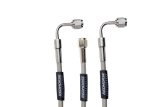 Redhorse Performance 3390 Series Universal Brake Hoses 3390-03-09 Line, Universal, 3300 Series, Braided Stainless Steel, 9 in. Length, -3 AN Female, -3 AN Female 90 Degree, Each thumbnail 2