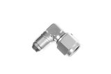 Redhorse Performance 8290 Series Couplers 8290-03-03-5 Fitting, Coupler, Union, AN to AN, 90 Degree, Aluminum, Clear Anodized, -3 AN, -3 AN, Swivel, Each thumbnail 2