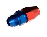 Redhorse Performance 3100 Series AN Tube Adapter Fittings 3100-06-06-1 Fitting, Adapter, to Tubing, Straight, Aluminum, Red/Blue Anodized, -6 AN, 3/8 in., Each thumbnail 2