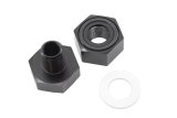 Redhorse Performance 9832 Series Valve Cover Bulkhead Fittings 9832-02-2 Fittings, Fittings, Straight, Aluminum, Black, 1/8 in. NPT Female NPT, 1/8 in. NPT Male NPT, Each thumbnail 4