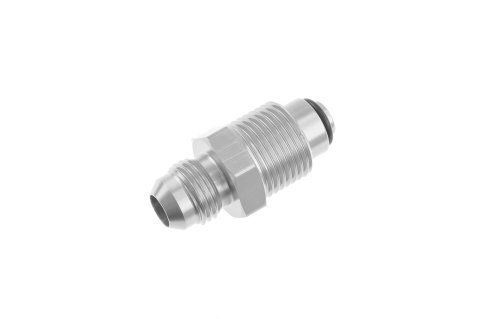 Redhorse Performance 8163 Series AN to Metric O-Ring Adapters 8163-06-16-5 Fitting, Adapter, Threads, Straight, Aluminum, Clear Anodized, -6 AN, M16 x 1.5, Each thumbnail 1