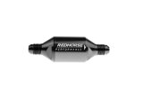 Redhorse Performance 4152 Series One-Way Check Valves 4152-06-2 Valve, Inline, Aluminum, Black Anodized, -6 AN Male to -6 AN Male, Each thumbnail 1