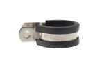 Redhorse Performance 220 Series Cushioned Hose Clamps 220-10-2 Mounting Clamps, Cushioned, Aluminum, Natural, Rubber, -10 AN, 1/4 in. Mounting Hole, Sold as a set of 10 thumbnail 2