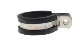 Redhorse Performance 220 Series Cushioned Hose Clamps 220-12-2 Mounting Clamps, Cushioned, Aluminum, Natural, Rubber, -12 AN, 1/4 in. Mounting Hole, Sold as a set of 10 thumbnail 3