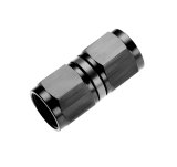 Redhorse Performance 8100 Series Couplers 8100-06-2 Fitting, Coupler, Union, AN to AN, Straight, Aluminum, Black Anodized, -6 AN, -6 AN, Swivel, Each thumbnail 2