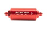 Redhorse Performance 4651 Series 40 Microns Fuel Filter with -8 AN Inlet Size 4651-08-3 Filter, Inline Mount, Aluminum, Red Anodized, Microns, Male Inlet/Outlet, Each thumbnail 5