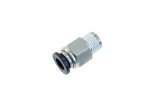 Redhorse Performance 4716 Series Push-to-Connect Fittings 4716-04-04-5 Fitting, Air Line, Straight, Male 1/4 in. NPT to 1/4 in., Nylon/Brass, Each thumbnail 1