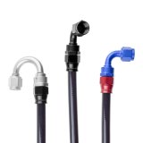 Redhorse Performance 302 Series PTFE Hose -10 AN 20 ft. 302-10-20 Hose, Series, Braided Stainless Steel, Black, Lined, AN, Length, Each thumbnail 2