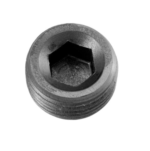 Redhorse Performance 932 Series Pipe Plugs 932-02-2 Fitting, Socket Plug, Internal Allen Head, Aluminum, Black Anodized, 1/8 in. NPT, Male Threads, Pair thumbnail 1