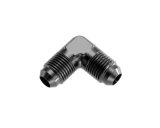 Redhorse Performance 821 Series Elbow Adapter Fittings 821-08-2 Fitting, Coupler, Union, AN to AN, 90 Degree, Aluminum, Black Anodized, -8 AN, -8 AN, Each thumbnail 2