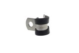 Redhorse Performance 220 Series Cushioned Hose Clamps 220-03-2 Mounting Clamps, Cushioned, Aluminum, Natural, Rubber, -3 AN, 1/4 in. Mounting Hole, Sold as a set of 10 thumbnail 3