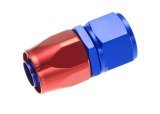 Redhorse Performance 1000 Series Swivel Seal Hose Ends 1000-04-1 Ends, Series, Seal, -4 AN Female Threads, Reusable swivel, Straight, -4 AN Hose, Aluminum, Red/Blue Anodized, Each thumbnail 2
