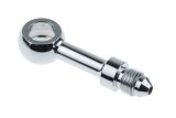 Redhorse Performance 3200 Series Banjo Fittings 3200-03 Fitting, Adapter, AN to Banjo, Straight, Aluminum, Nickel Plated, -3 AN, 10mm, Each thumbnail 2
