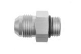 Redhorse Performance 920 Series AN to High Flow Radius O-Ring Adapter Fittings 920-06-06-5 and Adapters, Fittings, Straight, -6 Male To -6 Male O-ring, Aluminum, Clear Anodized, Rubber O-ring, Each thumbnail 2