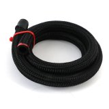 Redhorse Performance 235 Series Black Nylon Braided Hose -10 AN 3 ft. 235-10-3 Hose, Series, Nylon, Black, AN, Length, Each thumbnail 1