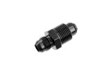 Redhorse Performance 8163 Series AN to Metric O-Ring Adapters 8163-06-16-2 Fitting, Adapter, Threads, Straight, Aluminum, Black Anodized, -6 AN, M16 x 1.5, Each thumbnail 1