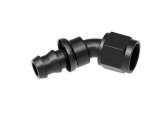 Redhorse Performance 2000 Series Push-Lock Hose Ends 2045-10-2 Ends, Series, Push Lock, -10 AN Female Threads, Socketless barb, 45 degree, -10 AN Hose, Aluminum, Black Anodized, Each thumbnail 2