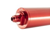 Redhorse Performance 4651 Series 40 Microns Fuel Filter with -6 AN Inlet Size 4651-06-3 Filter, Inline Mount, Aluminum, Red Anodized, Microns, Male Inlet/Outlet, Each thumbnail 2