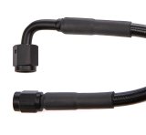 Redhorse Performance 3392 Series Universal Brake Hoses 3392-03-24 Line, Universal, Series, Braided Stainless Steel, Black, 24 in. Length, -3 AN Female, -3 AN Female 90 Degree, Each thumbnail 3