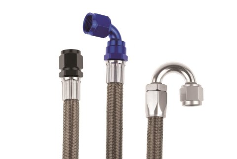 Redhorse Performance 205 Series Stainless Braided Hose -6 AN 20 ft. 205-06-20 Hose, Series, Steel, AN, Length, Each