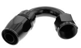 Redhorse Performance 1000 Series Swivel Seal Hose Ends 1150-04-2 Ends, Series, Seal, -4 AN Female Threads, Reusable swivel, 150 degree, -4 AN Hose, Aluminum, Black Anodized, Each thumbnail 2
