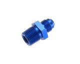 Redhorse Performance 816 Series AN to NPT Adapter Fittings 816-04-02-1 Fitting, Adapter, NPT, Straight, Aluminum, Blue Anodized, -4 AN, 1/8 in. NPT, Each thumbnail 1
