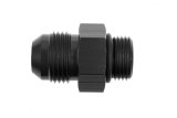 Redhorse Performance 920 Series AN to High Flow Radius O-Ring Adapter Fittings 920-06-10-2 and Adapters, Fittings, Straight, -6 Male To -10 Male O-ring, Aluminum, Black Anodized, Rubber O-ring, Each thumbnail 1