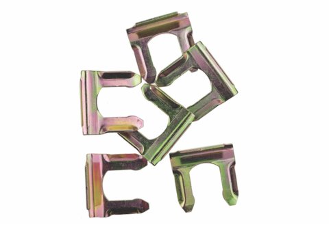 Redhorse Performance 359 Series Brake Line Retaining Clips 359-0 Clips, Steel, Zinc Plated, Set of 10