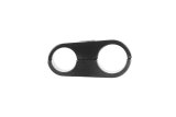 Redhorse Performance 730 Series AN Hose Separators 730-06-06-2 and Line Mounting Clamps, Separators, 2 Capacity, Aluminum, Black Anodized, 0.560 in. O.D., for -6 Braided Hose, Each thumbnail 2