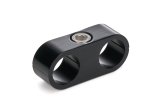 Redhorse Performance 730 Series AN Hose Separators 730-06-06-2 and Line Mounting Clamps, Separators, 2 Capacity, Aluminum, Black Anodized, 0.560 in. O.D., for -6 Braided Hose, Each thumbnail 4