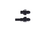 Redhorse Performance 8248 Series Tee Adapter Fittings 8262-480-2 Transmission Line Adapter, Aluminum, Black Anodized, Male -6 AN, to Male 1/4 in. NPS, Pair thumbnail 1