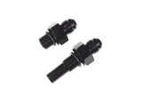Redhorse Performance 8248 Series Tee Adapter Fittings 8262-480-2 Transmission Line Adapter, Aluminum, Black Anodized, Male -6 AN, to Male 1/4 in. NPS, Pair thumbnail 2