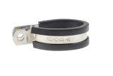Redhorse Performance 220 Series Cushioned Hose Clamps 220-16-2 Mounting Clamps, Cushioned, Aluminum, Natural, Rubber, -16 AN, 1/4 in. Mounting Hole, Sold as a set of 10 thumbnail 1