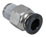 Redhorse Performance 4716 Series Push-to-Connect Fittings 4716-02-04-5 Fitting, Air Line, Straight, Male 1/8 in. NPT to 1/4 in., Nylon/Brass, Each thumbnail 1