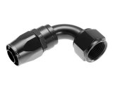 Redhorse Performance 1000 Series Swivel Seal Hose Ends 1090-04-2 Ends, Series, Seal, -4 AN Female Threads, Reusable swivel, 90 degree, -4 AN Hose, Aluminum, Black Anodized, Each thumbnail 2