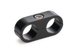 Redhorse Performance 730 Series AN Hose Separators 730-08-08-2 and Line Mounting Clamps, Separators, 2 Capacity, Aluminum, Black Anodized, 0.680 in. O.D., for -8 Braided Hose, Each thumbnail 4