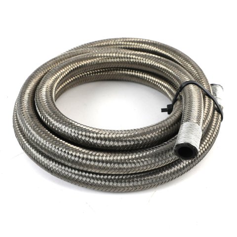 Redhorse Performance 200 Series Standard Stainless Steel Hose -8 AN 6 ft. 200-08-6 Hose, Series, Braided Steel, AN, Length, Each